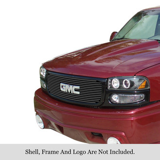 APG® - 1-Pc Black 8x6 mm Horizontal Billet Main Grille