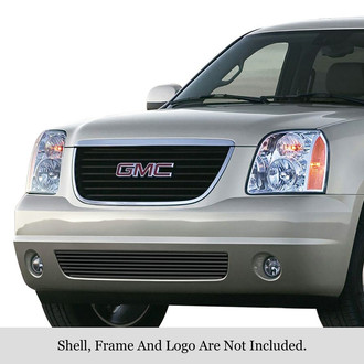APG® - 1-Pc Black Horizontal Billet Bumper Grille