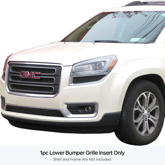 APG® - 1-Pc Black Horizontal Billet Bumper Grille