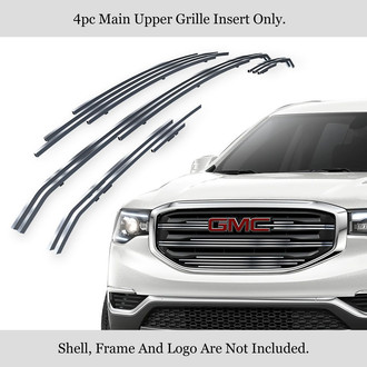 APG® - Chrome Polished Horizontal Billet Main and Bumper Grille Set