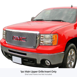 APG® - 1-Pc Chrome Polished 8x6 mm Horizontal Billet Main Grille