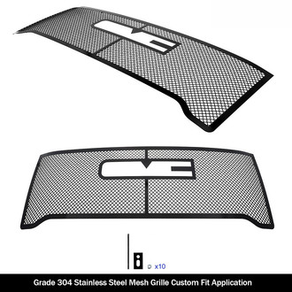 APG® - 5-Pc Black 2.5 mm Wire Mesh Main Grille