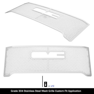 APG® - 5-Pc Polished 2.5 mm Wire Mesh Main Grille