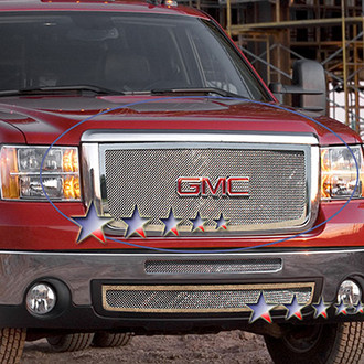 APG® - 1-Pc Chrome Polished 1.8 mm Wire Mesh Main Grille
