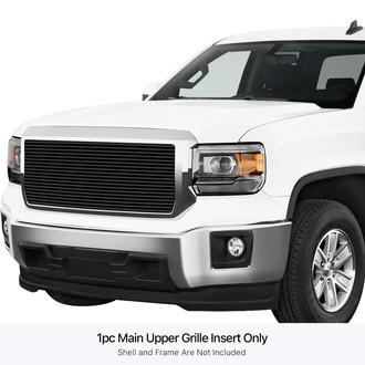 APG® - 1-Pc Black Horizontal Billet Main Grille