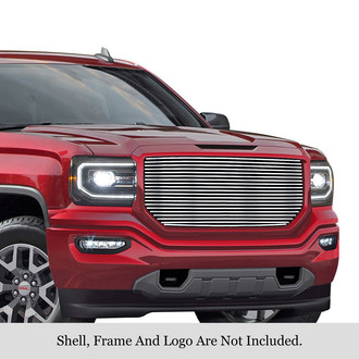 APG® - 1-Pc Polished 8x6 mm Horizontal Billet Main Grille