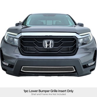 APG® - 1-Pc Chrome 2.5 mm Wire Mesh Bumper Grille