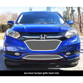 APG® - 1-Pc Chrome Polished 1.8 mm Wire Mesh Bumper Grille