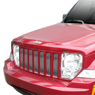 APG® - 7-Pc Chrome Polished 8x6 mm Horizontal Billet Main Grille