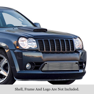 APG® - 1-Pc Chrome Polished Horizontal Billet Bumper Grille