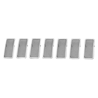 APG® - 7-Pc Chrome Polished 1.8 mm Wire Mesh Main Grille