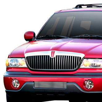 APG® - 1-Pc Chrome Polished 8x6 mm Horizontal Billet Bumper Grille