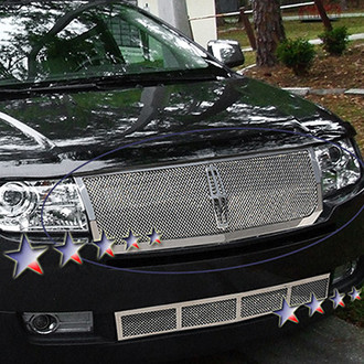 APG® - 1-Pc Chrome Polished 1.8 mm Wire Mesh Main Grille