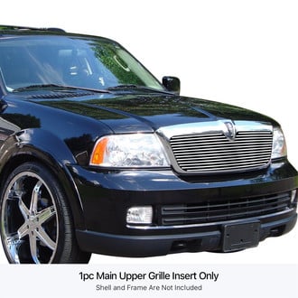 APG® - 1-Pc Chrome Polished Horizontal Billet Main Grille