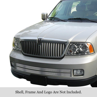 APG® - 2-Pc Chrome Polished Horizontal Billet Bumper Grille