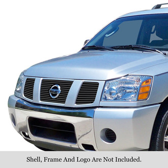 APG® - 3-Pc Black Horizontal Billet Main Grille