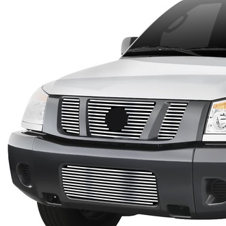 APG® - 4-Pc Chrome Polished 8x6 mm Horizontal Billet Grille Kit