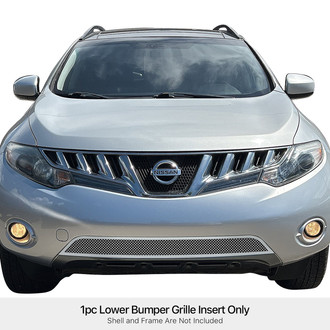 APG® - 1-Pc Chrome 1.8 mm Wire Mesh Bumper Grille