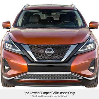 APG® - 1-Pc Chrome 1.8 mm Wire Mesh Bumper Grille