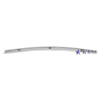 APG® - 1-Pc Chrome Polished 2.5 mm Wire Mesh Bumper Grille