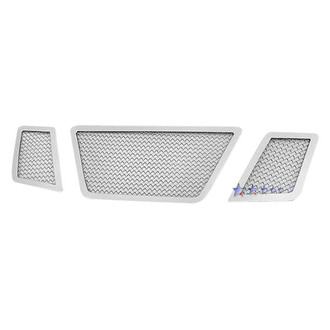 APG® - 3-Pc Chrome Polished 1.8 mm Wire Mesh Main Grille