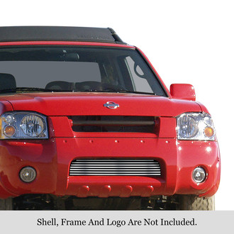 APG® - 1-Pc Chrome Polished Horizontal Billet Bumper Grille