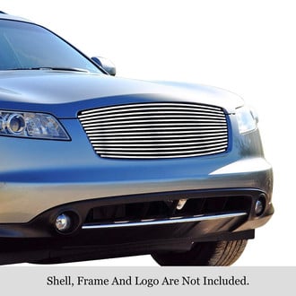 APG® - 1-Pc Polished 8x6 mm Horizontal Billet Main Grille
