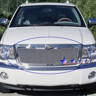 APG® - 1-Pc Chrome Polished 1.8 mm Wire Mesh Main Grille