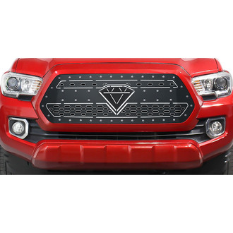 APG® - 1-Pc Black Double Layer Laser Cut Sheet Main Grille