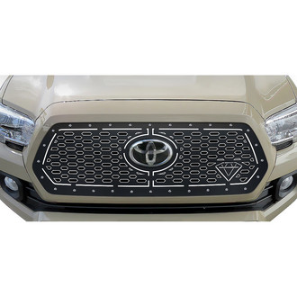 APG® - 1-Pc Black Double Layer Laser Cut Sheet Main Grille