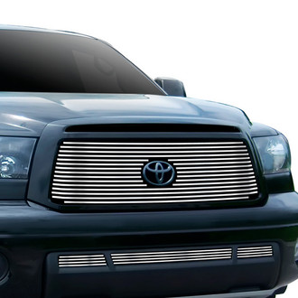 APG® - Chrome Polished 8x6 mm Horizontal Billet Grille Set