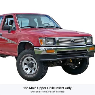 APG® - 1-Pc Chrome Polished Horizontal Billet Main Grille
