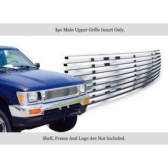 APG® - 1-Pc Chrome Polished 8x6 mm Horizontal Billet Main Grille