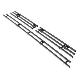 APG® - Black Horizontal Billet Main and Bumper Grille Set