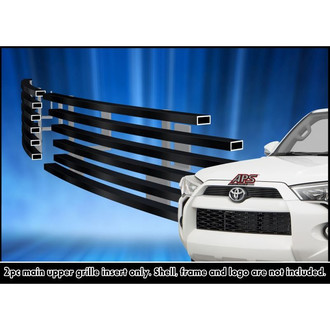 APG® - Black Horizontal Billet Main and Bumper Grille Set