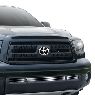 APG® - 3-Pc Silver Hairline Horizontal Billet Bumper Grille