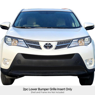 APG® - 2-Pc Black 1.8 mm Wire Mesh Bumper Grille
