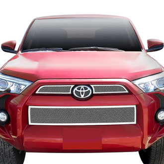 APG® - 1-Pc Chrome Polished 1.8 mm Wire Mesh Bumper Grille