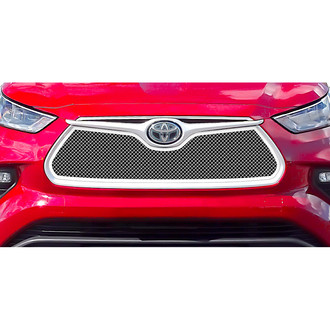 APG® - 1-Pc Chrome Polished 1.8 mm Wire Mesh Main Grille