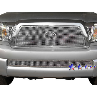 APG® - 3-Pc Chrome Polished 1.8 mm Wire Mesh Main Grille