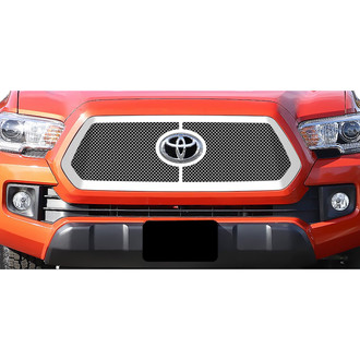 APG® - 1-Pc Chrome Polished 1.8 mm Wire Mesh Main Grille