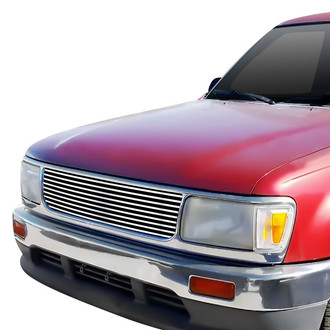 APG® - 1-Pc Chrome Polished 8x6 mm Horizontal Billet Main Grille