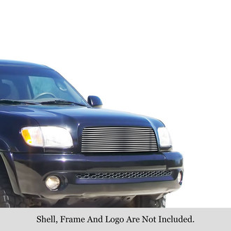 APG® - 1-Pc Chrome Polished 8x6 mm Horizontal Billet Main Grille