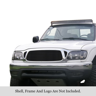 APG® - 1-Pc Black 8x6 mm Horizontal Billet Main Grille