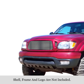APG® - 1-Pc Chrome Polished 8x6 mm Horizontal Billet Main Grille