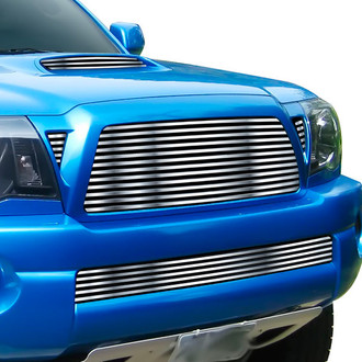 APG® - 5-Pc Chrome Polished 8x6 mm Horizontal Billet Grille Kit