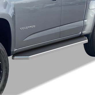 APG® - 6" H Series Wheel-to-Wheel Polished Running Boards