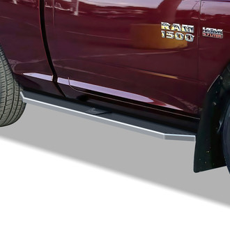 APG® - 6" H Series Wheel-to-Wheel Polished Running Boards