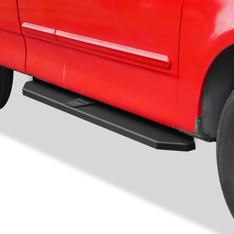 APG® - 6" H Series Cab Length Black Running Boards