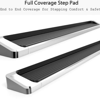 APG® - 6" iBoard Cab Length Polished Running Boards